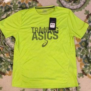 ASICS motion dry work out shirt